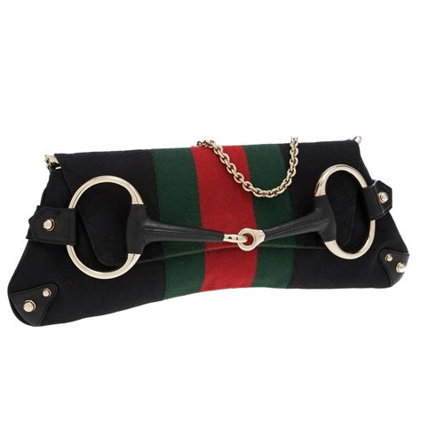 horsebit clutch gucci|Gucci soho clutch.